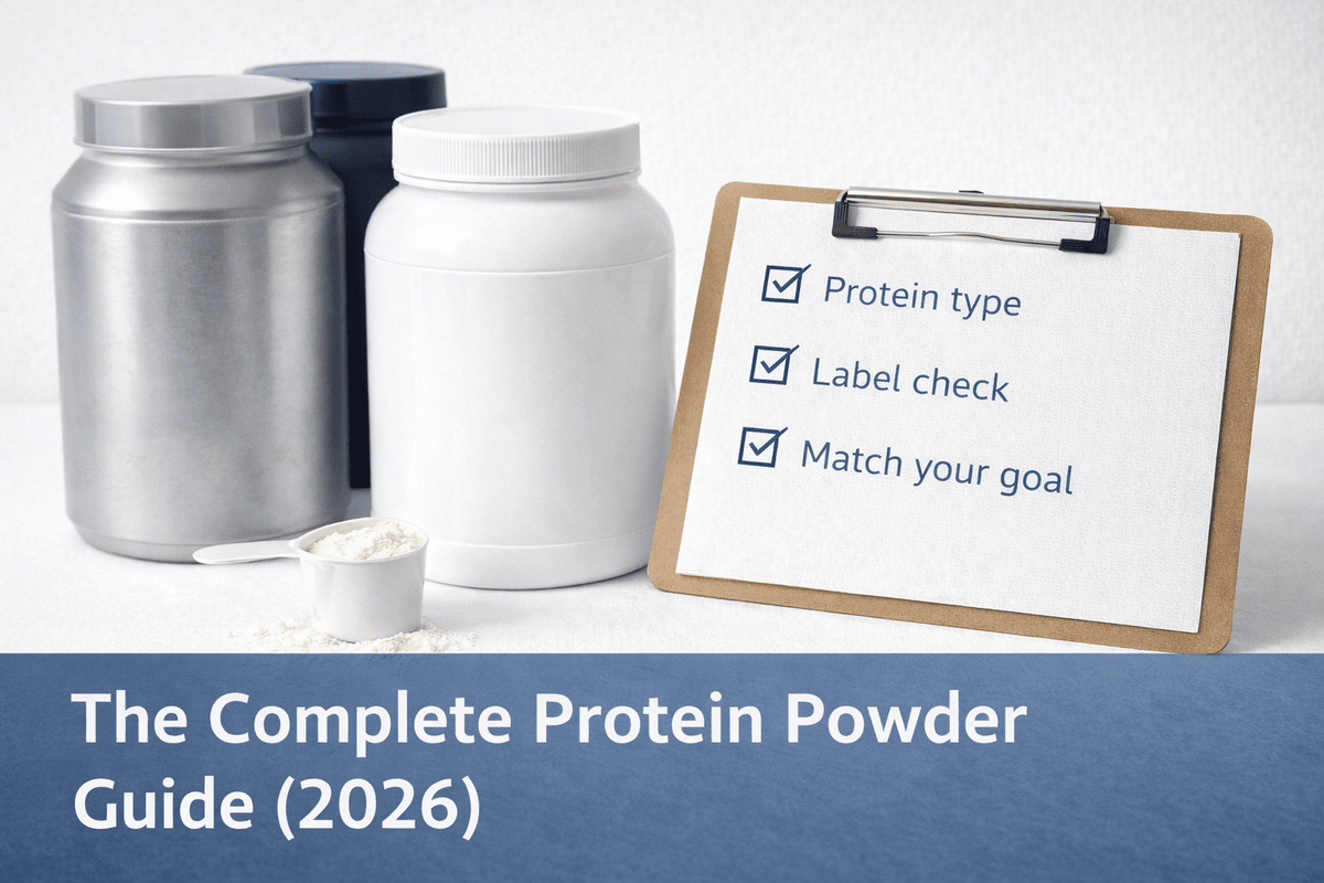 The Complete Protein Powder Guide (2026), How to Choose the Best Optio ...