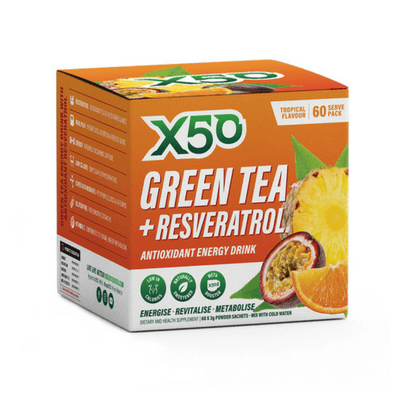 Tribeca Health Green Tea X50 - Second To None Nutrition