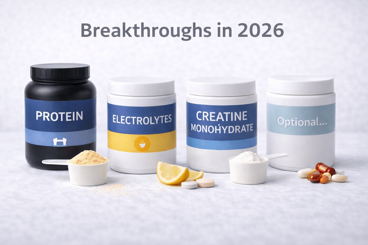 The Biggest Supplement Breakthroughs in 2026, What’s Actually Changing (and What’s Still Hype)