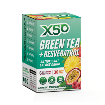 Tribeca Health Green Tea X50 - Second To None Nutrition