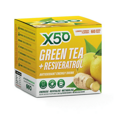 Tribeca Health Green Tea X50 - Second To None Nutrition