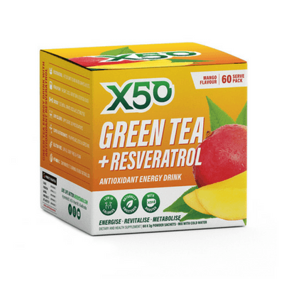 Tribeca Health Green Tea X50 - Second To None Nutrition